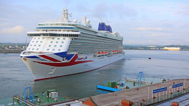 UPDATED Port of Cork Cruise Liner Schedule 2022